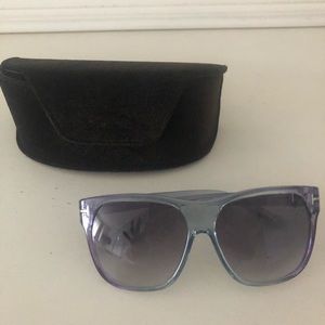 Blue acetate Tom Ford sunglasses